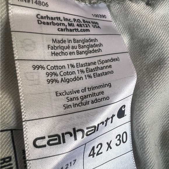 Carhartt Men's Cargo Pants - Dark Gray - Picture 13 of 13